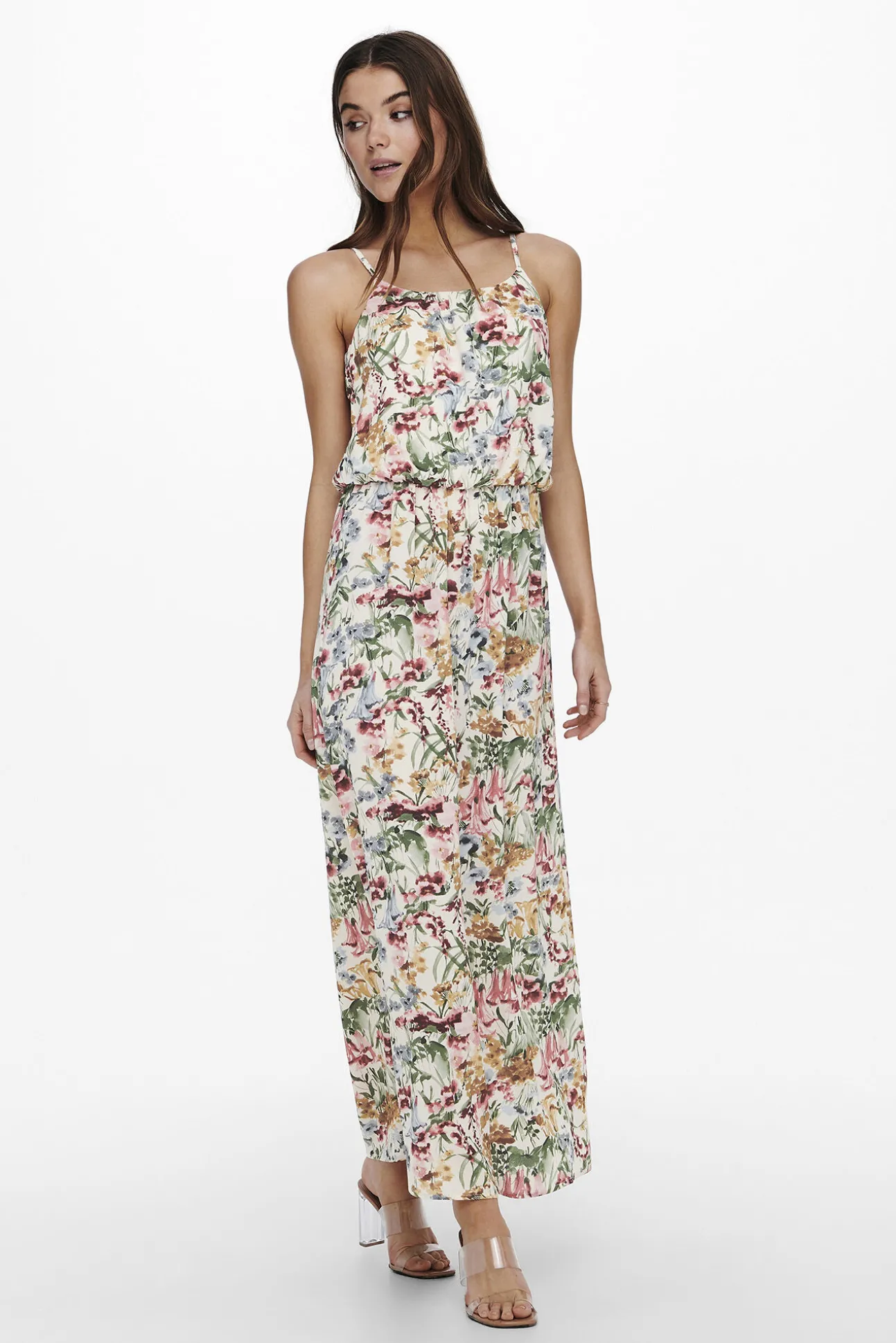Vestido Largo Tirantes