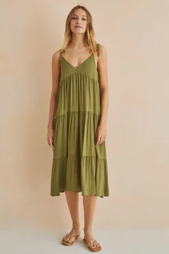 Vestido Largo Tirantes
