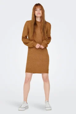Vestido Manga Abullonada