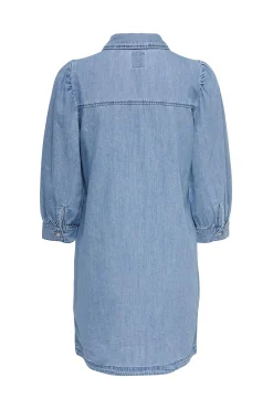 Vestido Manga Larga Denim