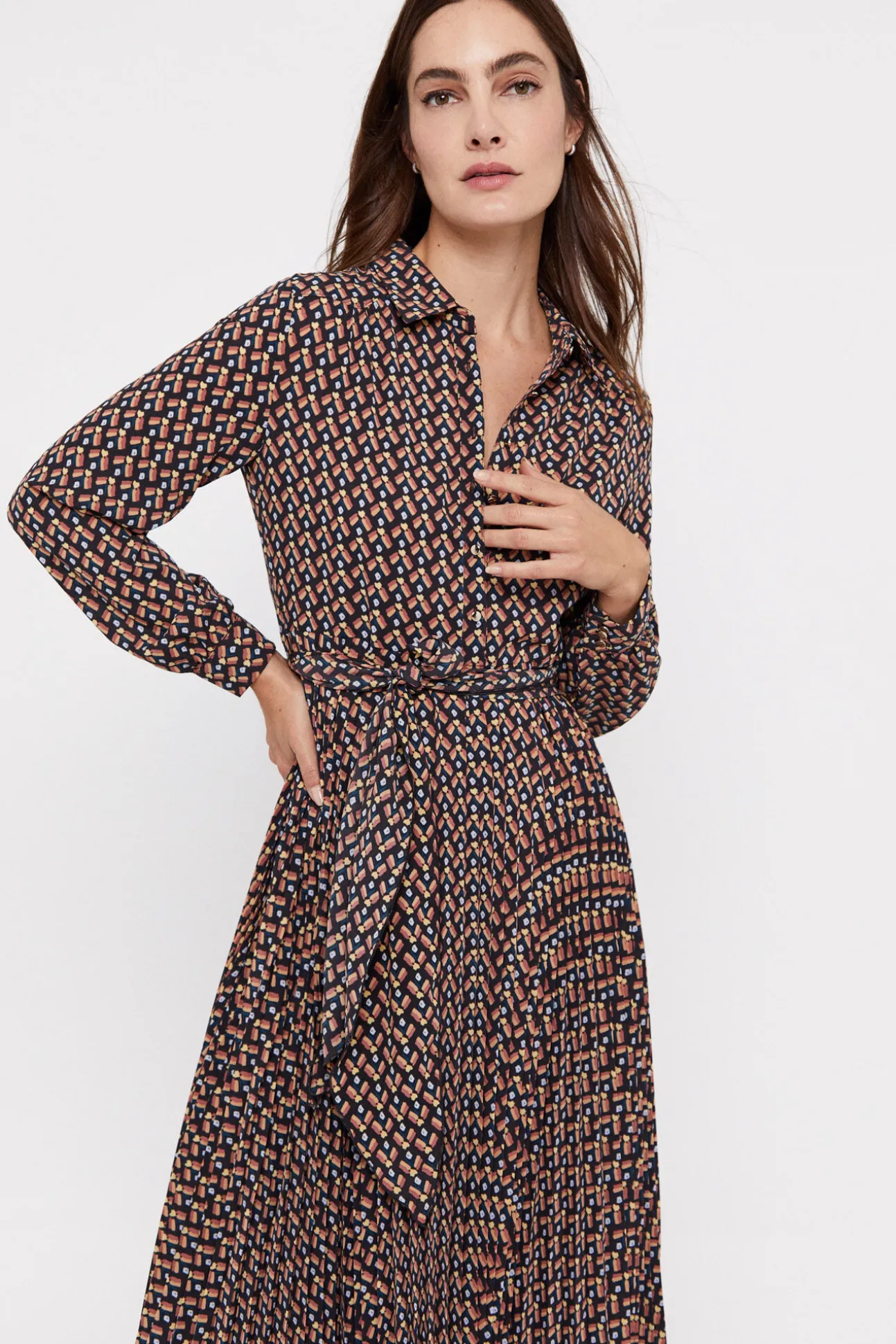 Vestido Midi Camisero