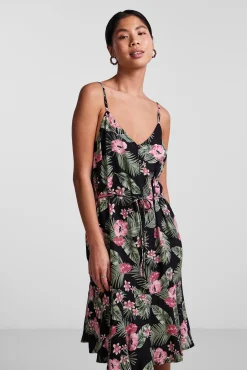 Vestido Midi Camisero De Tirantes.