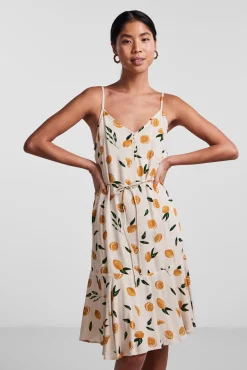 Vestido Midi Camisero De Tirantes.
