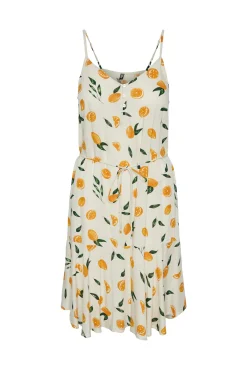 Vestido Midi Camisero De Tirantes.
