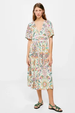 Vestido Midi Camisero Laces