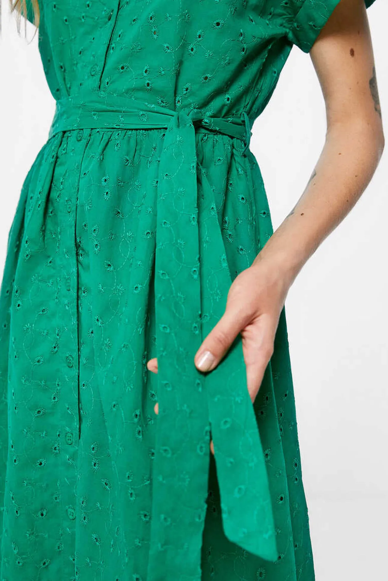 Vestido Midi Camisero Shiffly