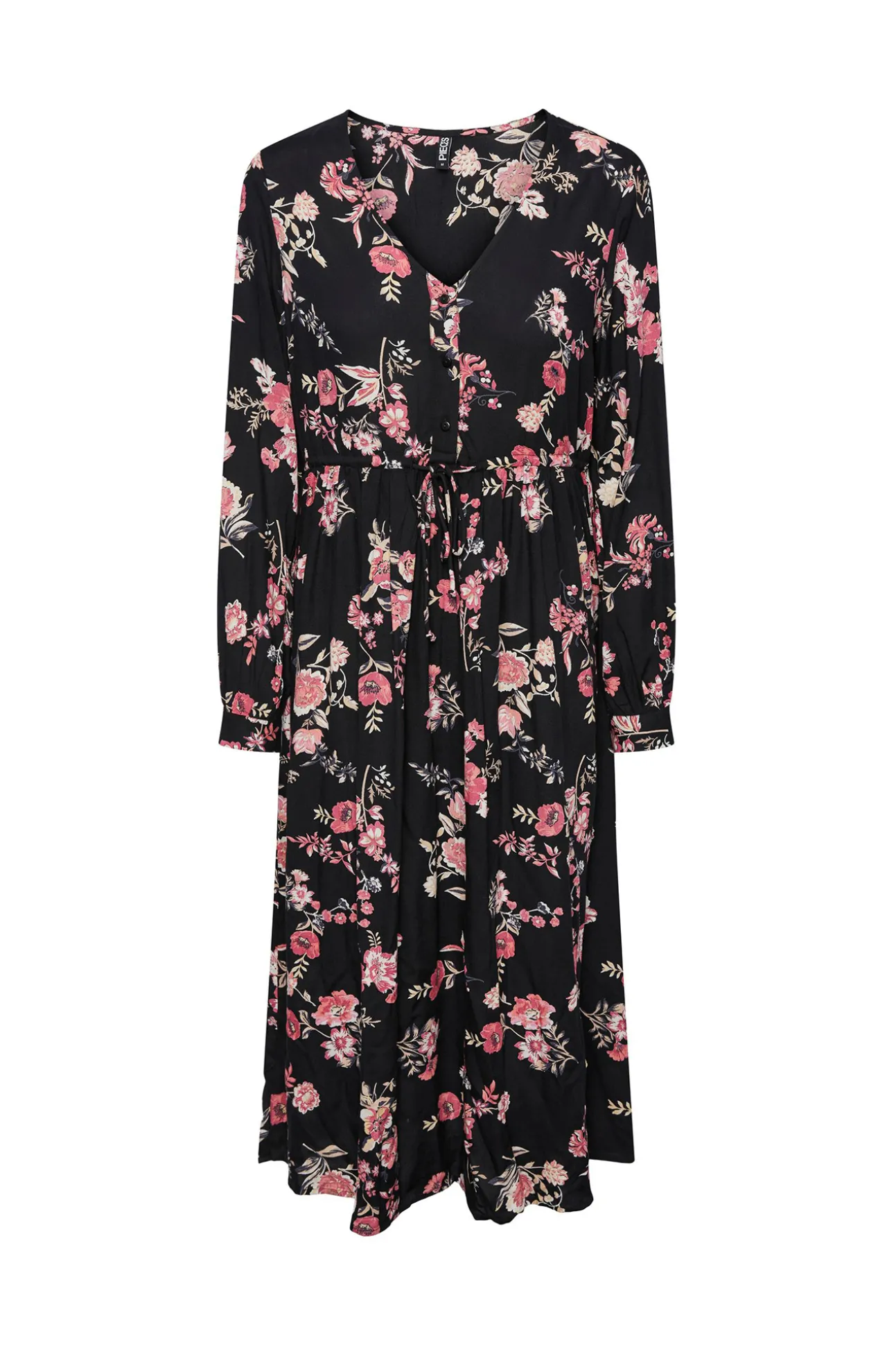 Vestido Midi Con Estampado Floral