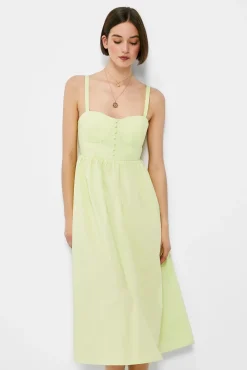 Vestido Midi Corse Popelin