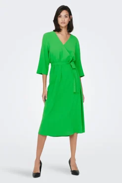 Vestido Midi Cruzado