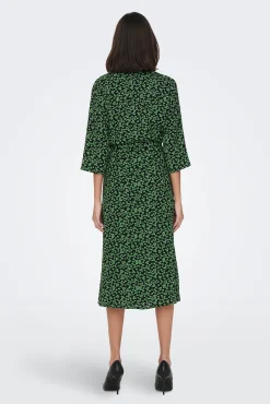 Vestido Midi Cruzado