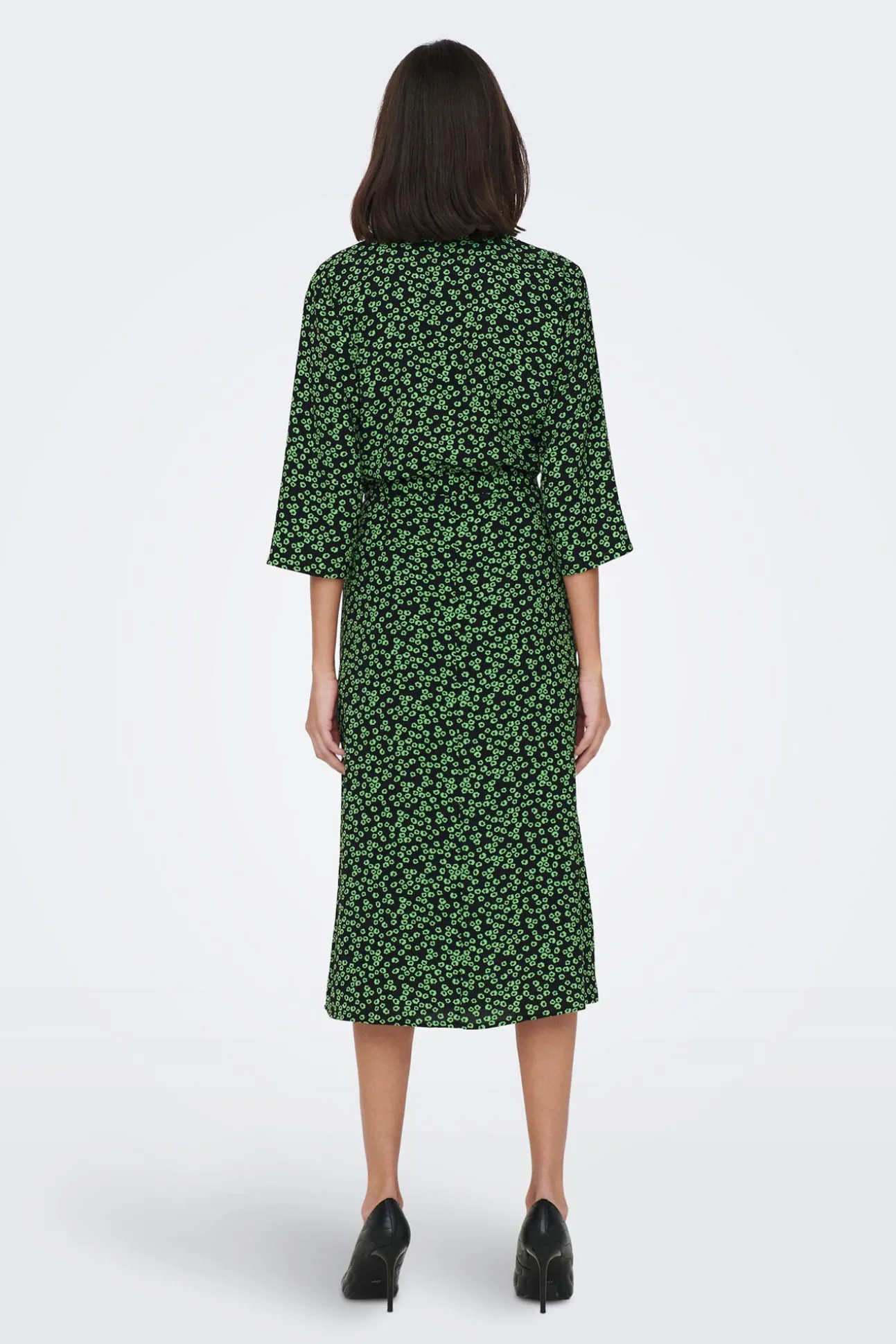 Vestido Midi Cruzado