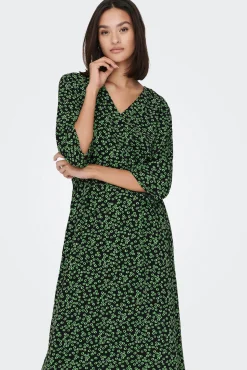 Vestido Midi Cruzado