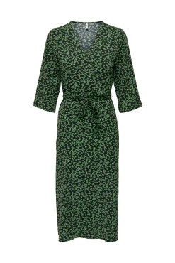 Vestido Midi Cruzado