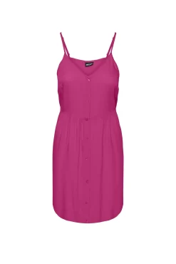 Vestido Midi De Tirantes.