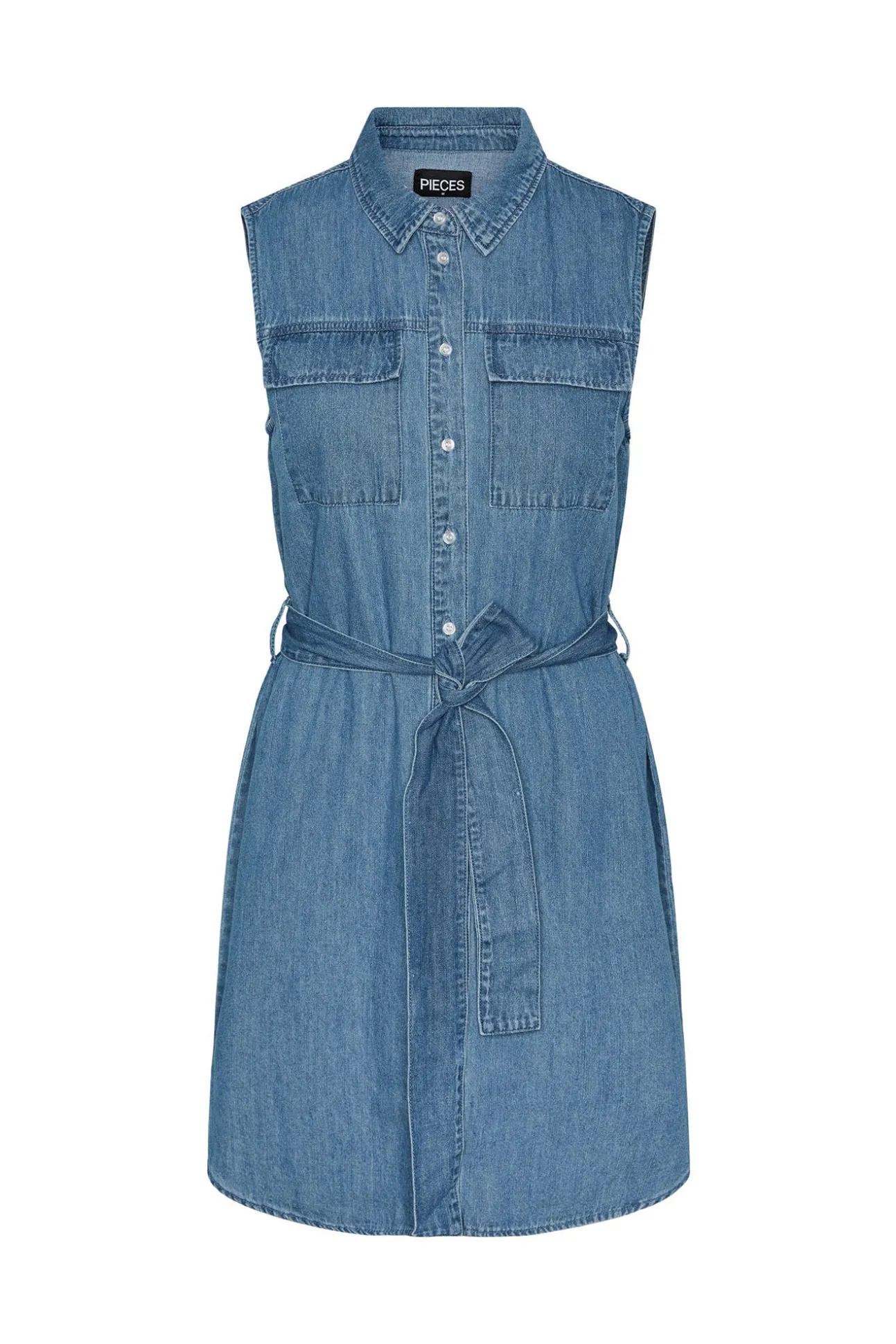 Vestido Midi De Tirantes.