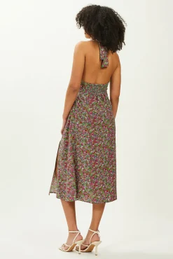Vestido Midi Espalda Descubierta