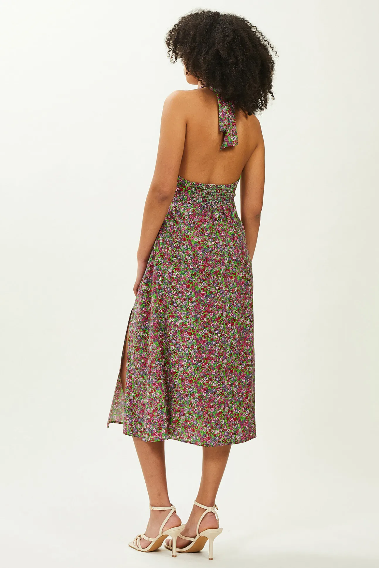 Vestido Midi Espalda Descubierta