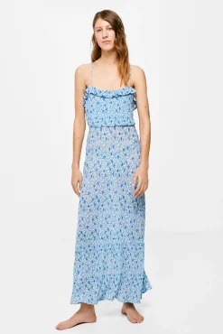 Vestido Midi Espalda Fantasia