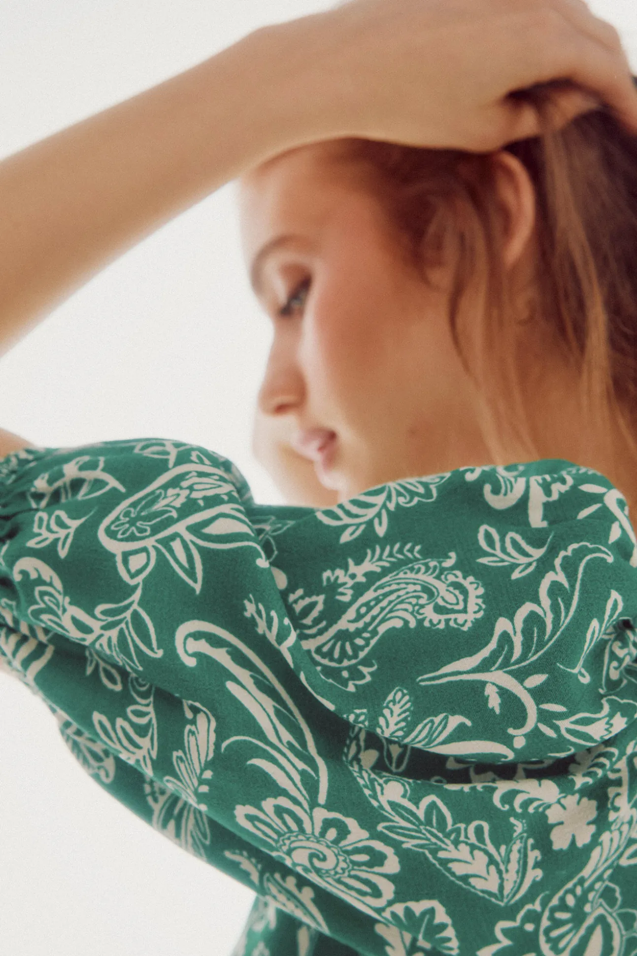 Vestido Midi Estampado