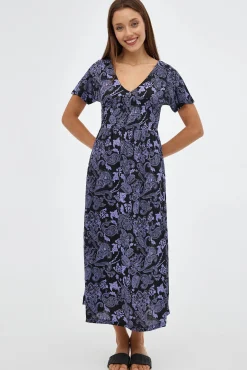 Vestido Midi Estampado