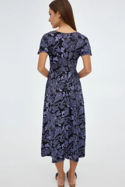 Vestido Midi Estampado