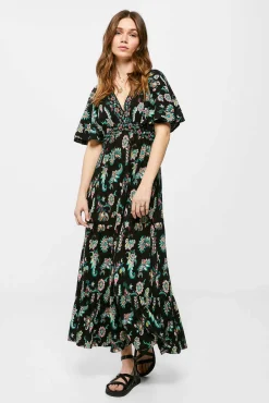 Vestido Midi Estampado