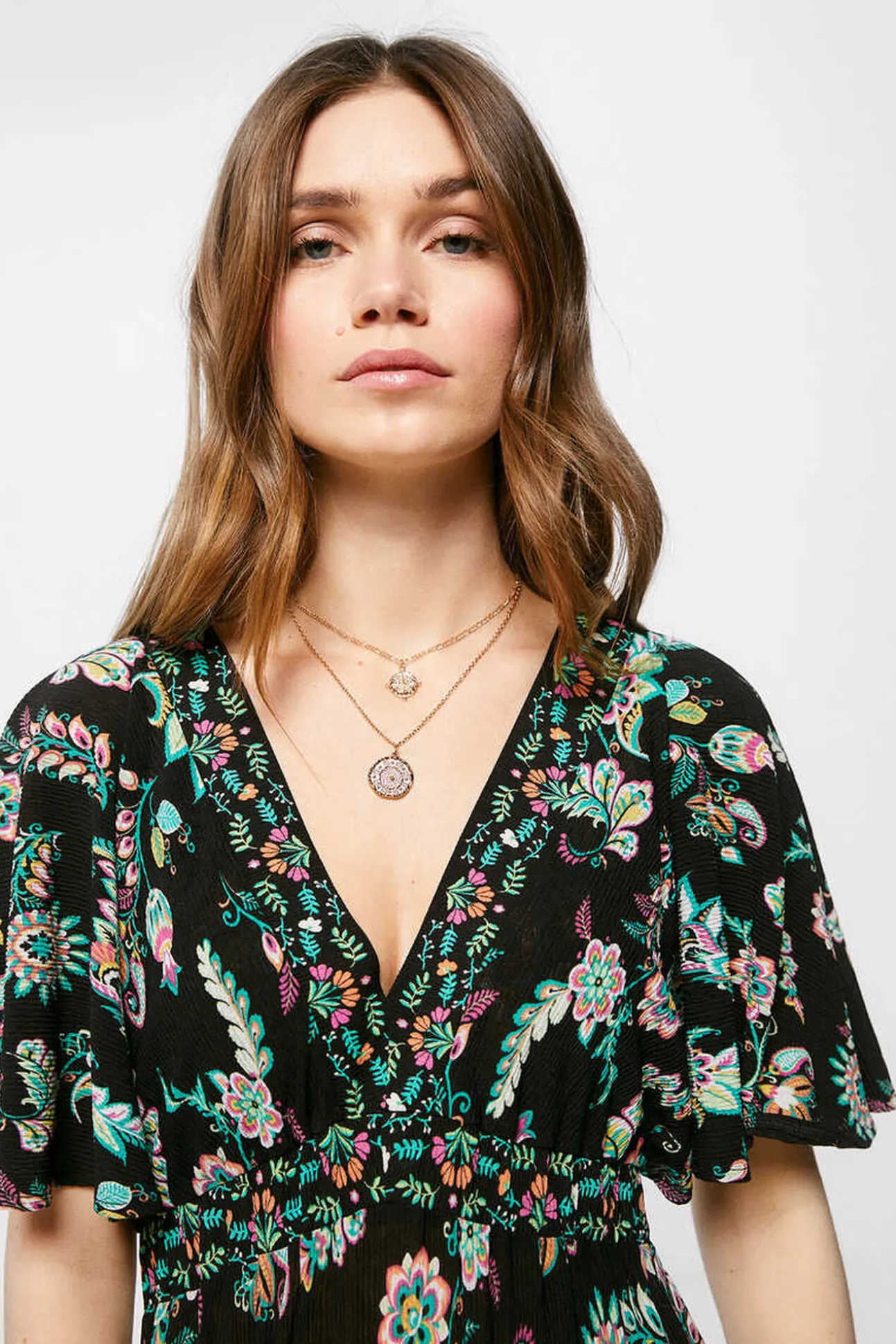 Vestido Midi Estampado