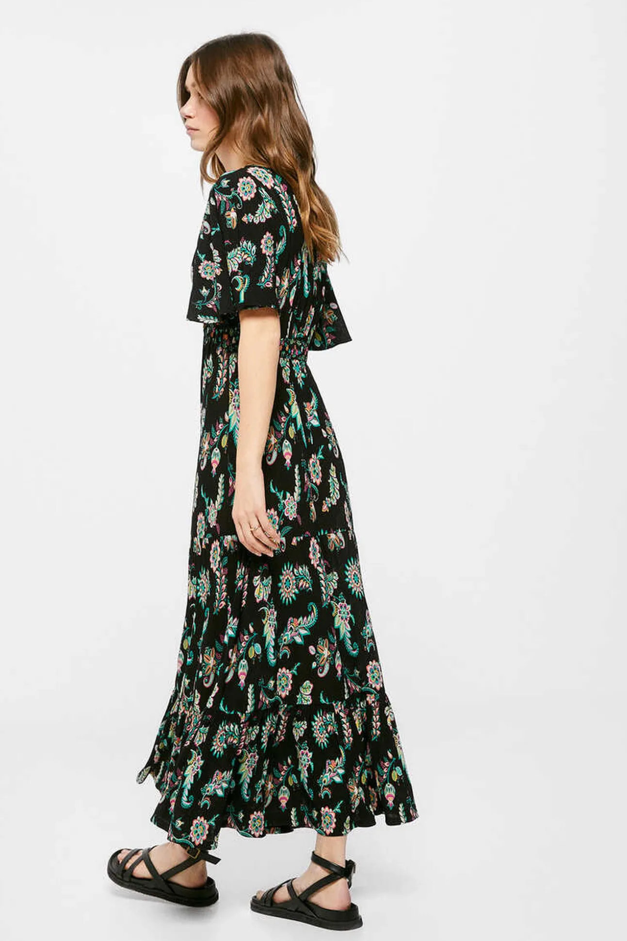 Vestido Midi Estampado