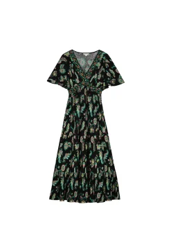 Vestido Midi Estampado