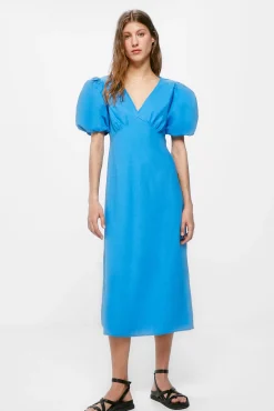 Vestido Midi Popelin