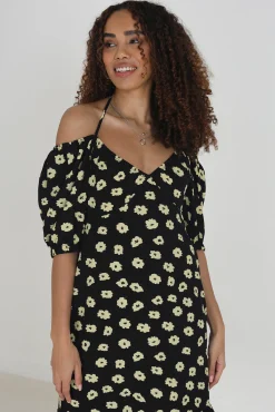 Vestido Midi Y Estampado