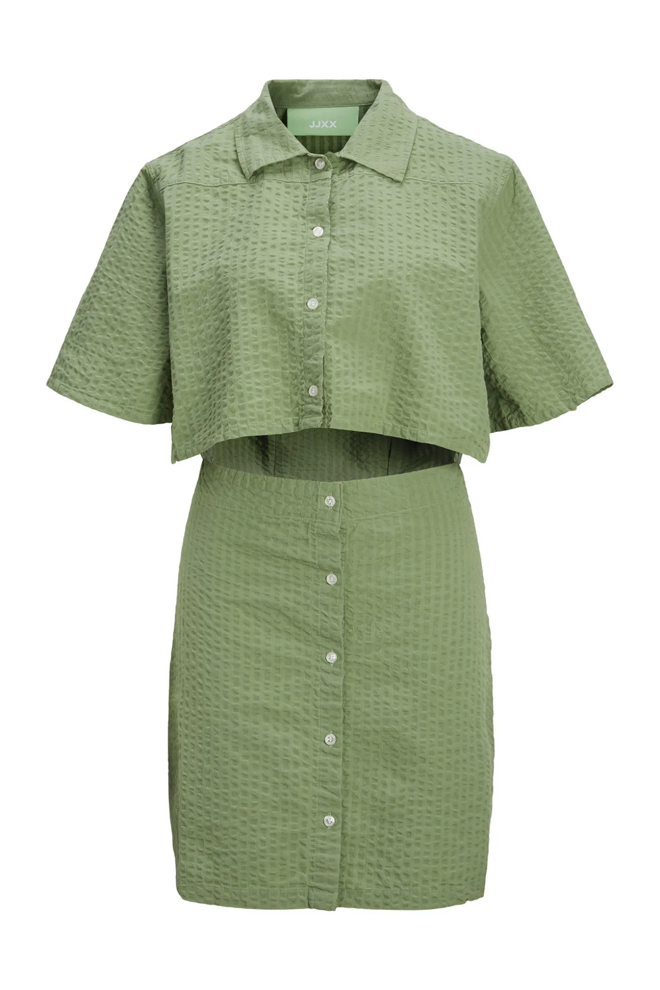 Vestido Mini Camisero Cut Out