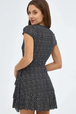 Vestido Mini Con Estampado