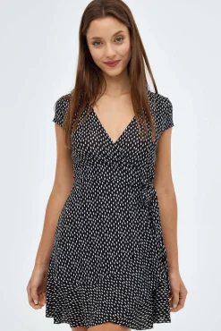 Vestido Mini Con Estampado