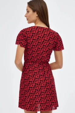 Vestido Mini Con Estampado