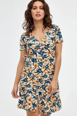 Vestido Mini Con Estampado