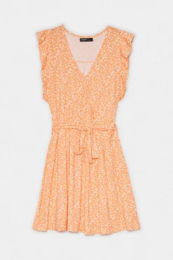 Vestido Mini Estampado Floral