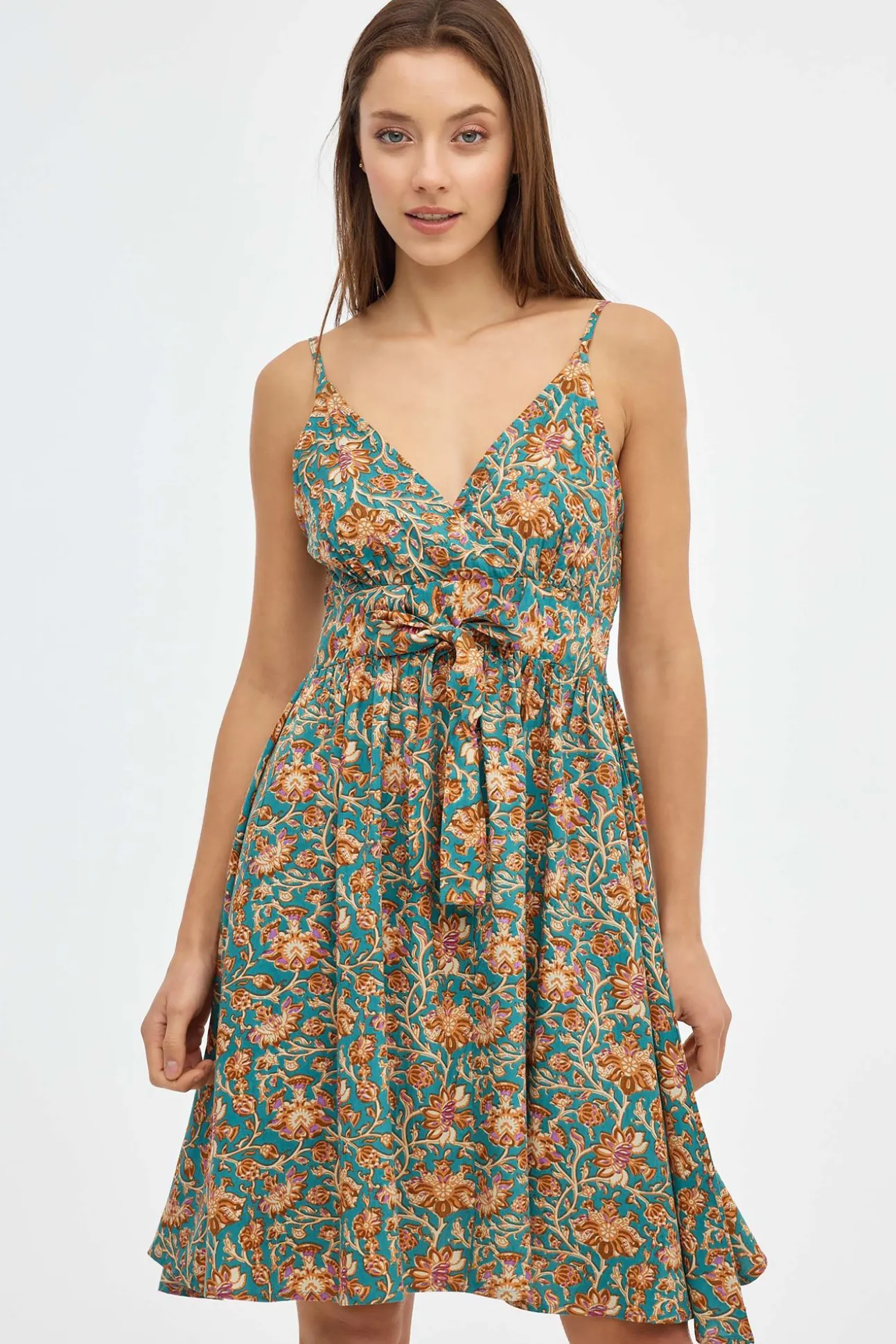 Vestido Mini Tirantes Print