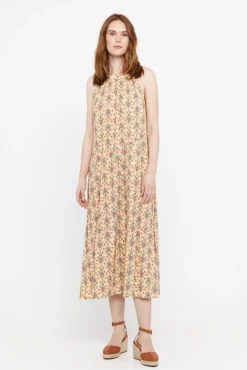 Vestido Plisado Halter