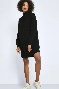 Vestido Punto Cuello Alto