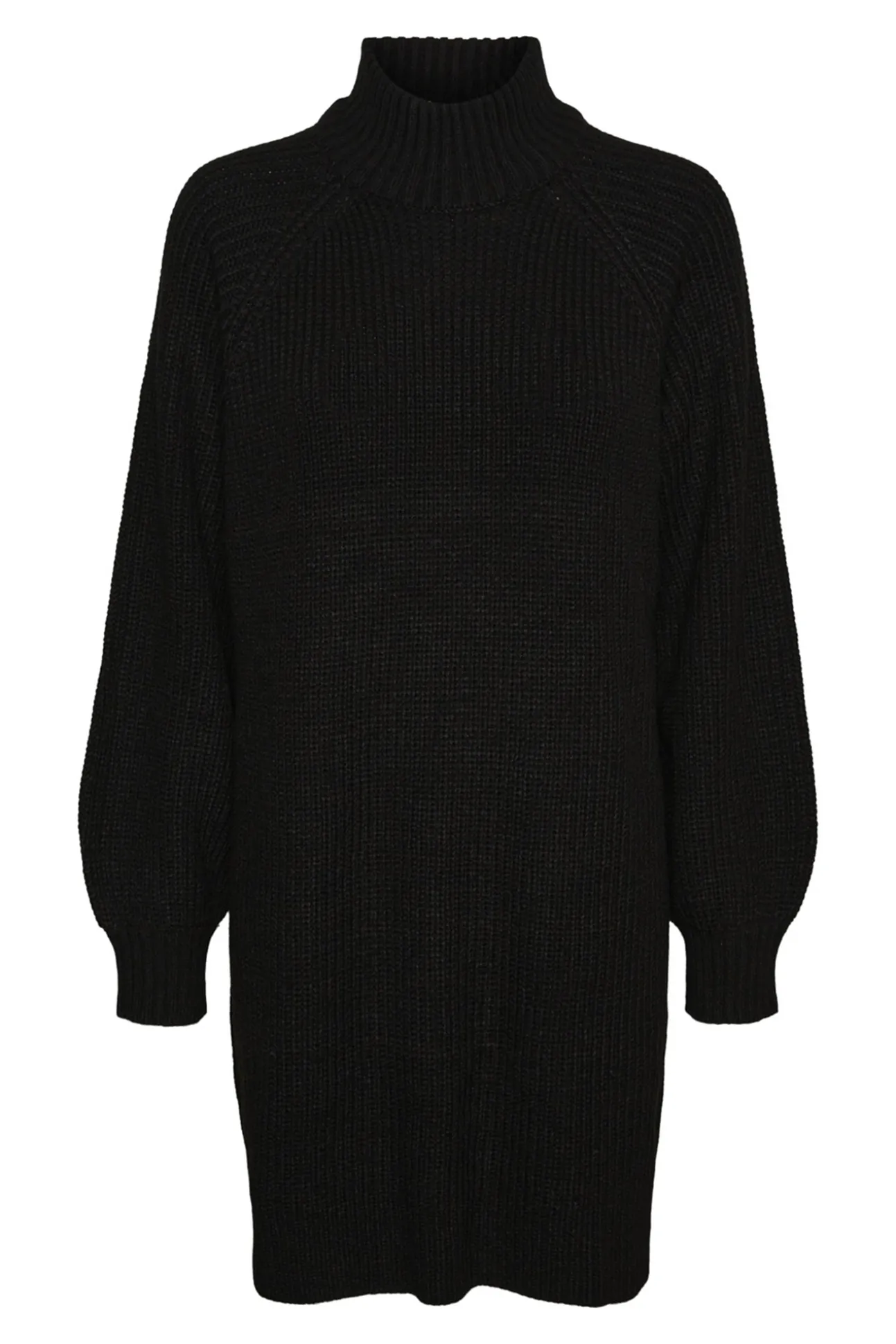 Vestido Punto Cuello Alto