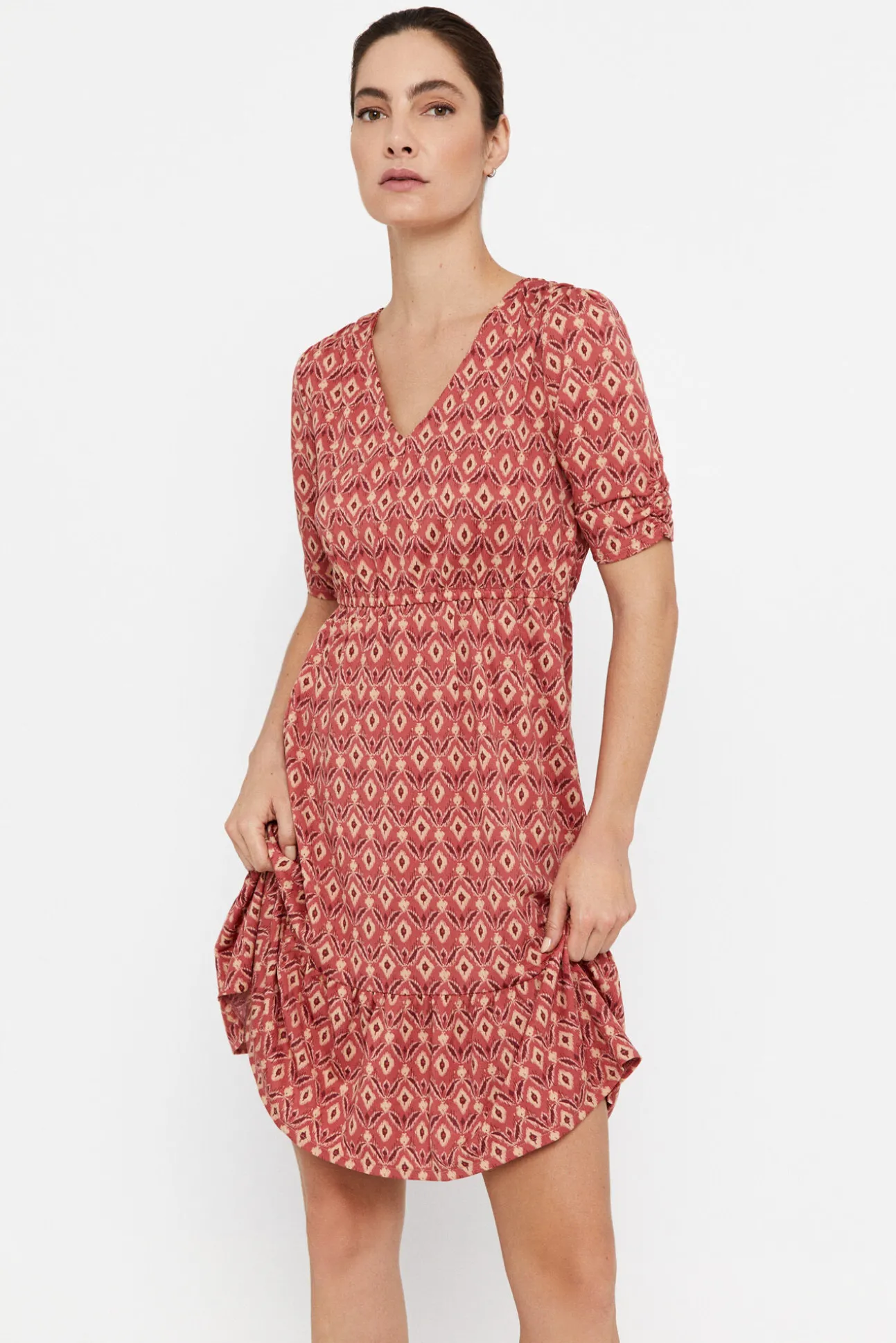 Vestido Punto Estampado
