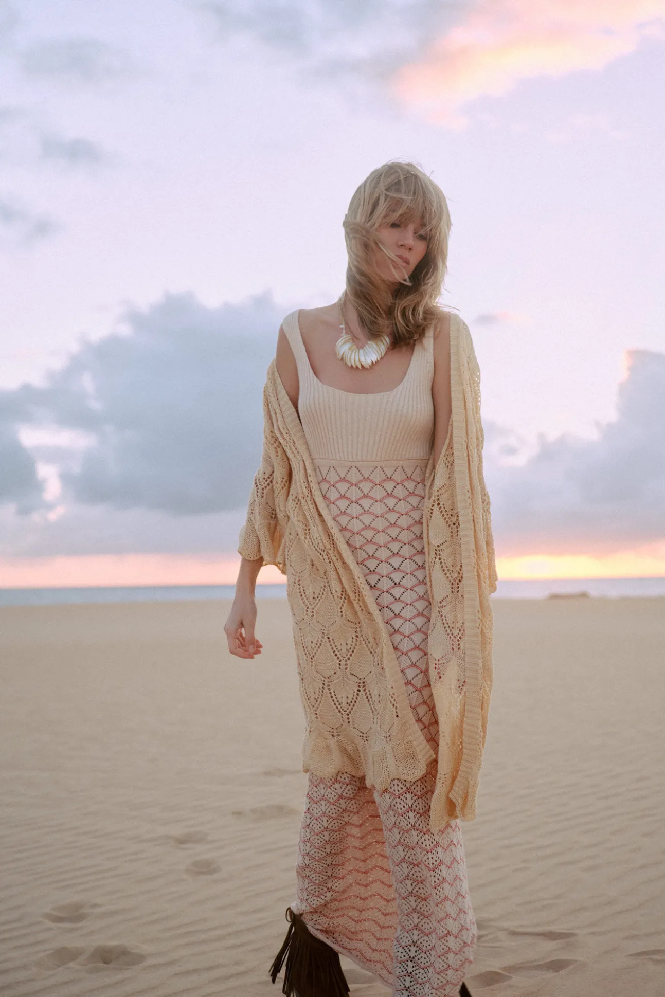 Vestido Punto Ondas