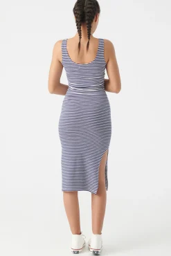 Vestido Rayas Tejidas