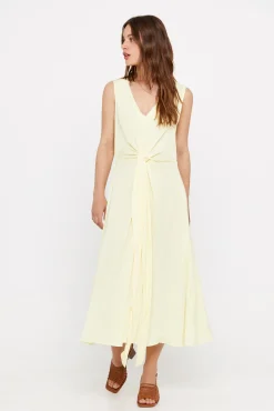 Vestido Satinado Sostenible
