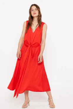Vestido Satinado Sostenible
