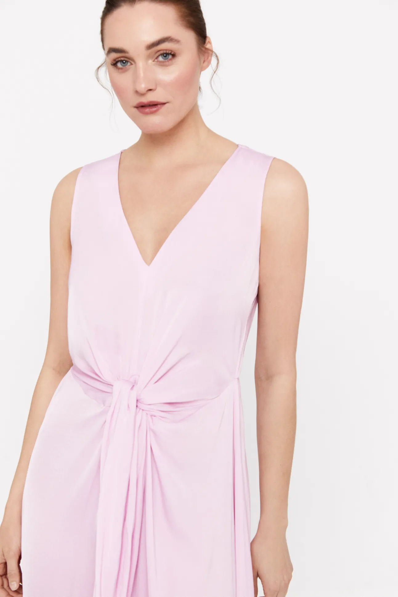 Vestido Satinado Sostenible