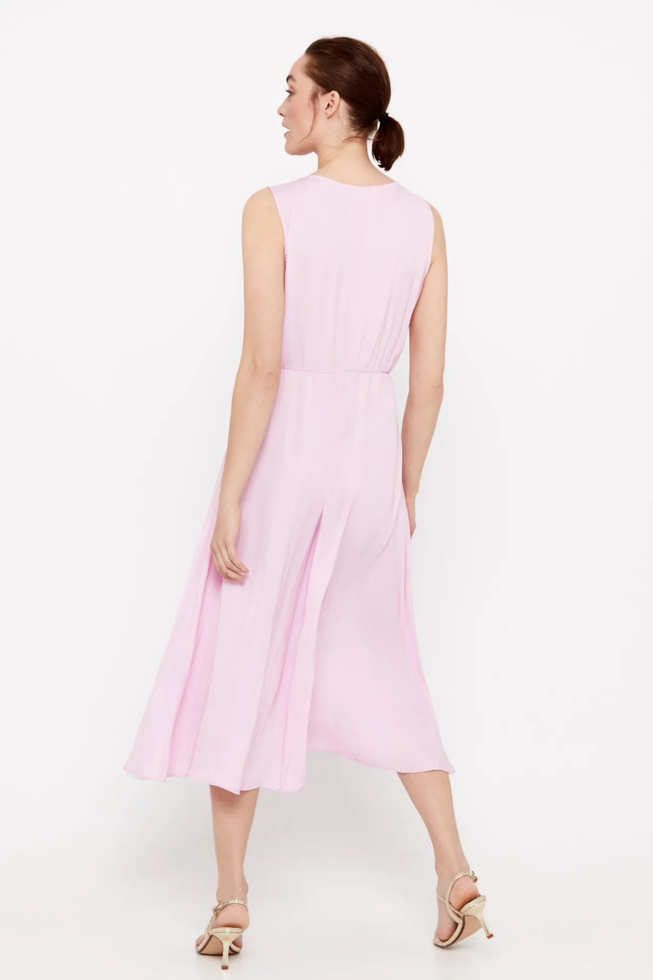 Vestido Satinado Sostenible