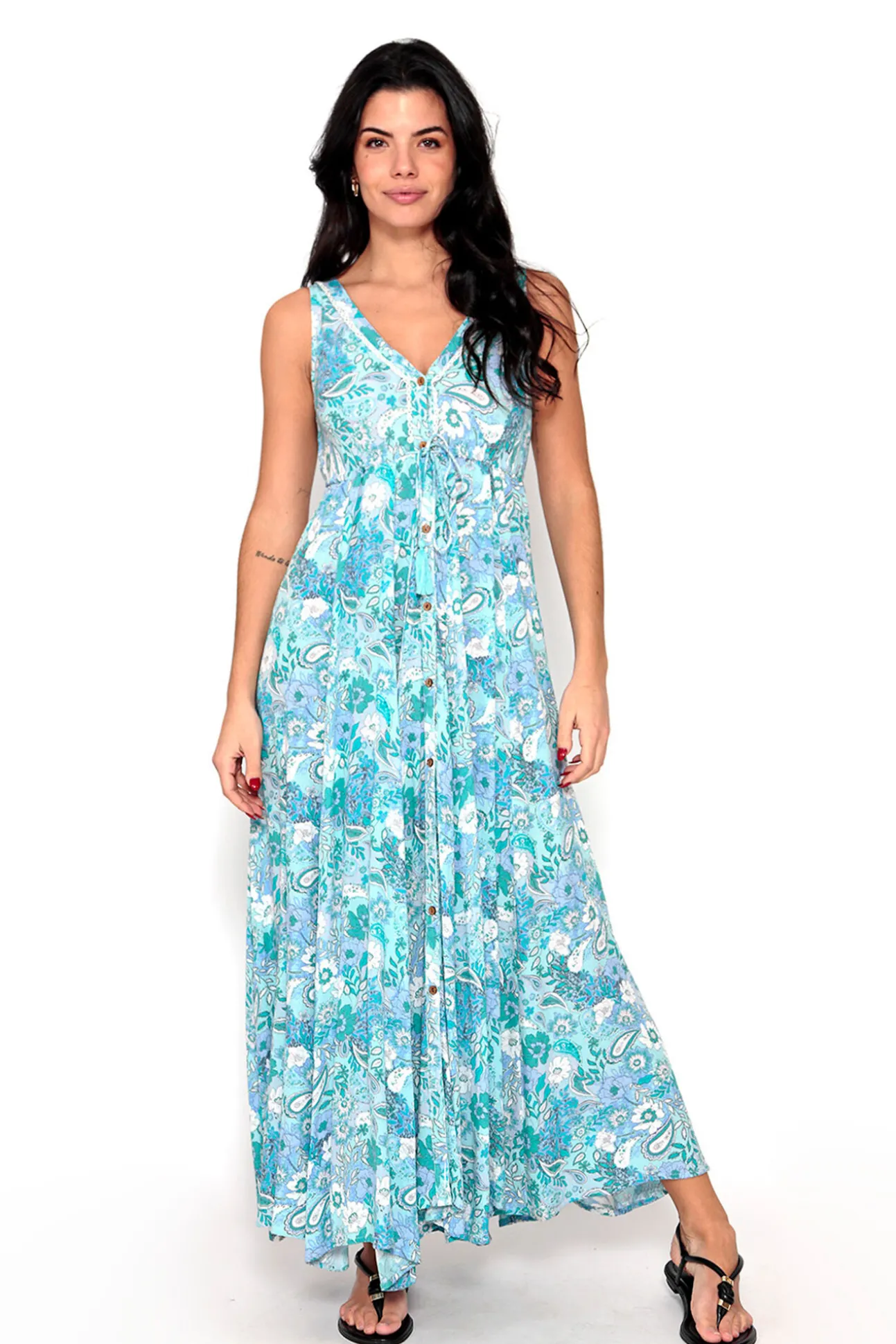 Vestido Sin Magnas Con Print