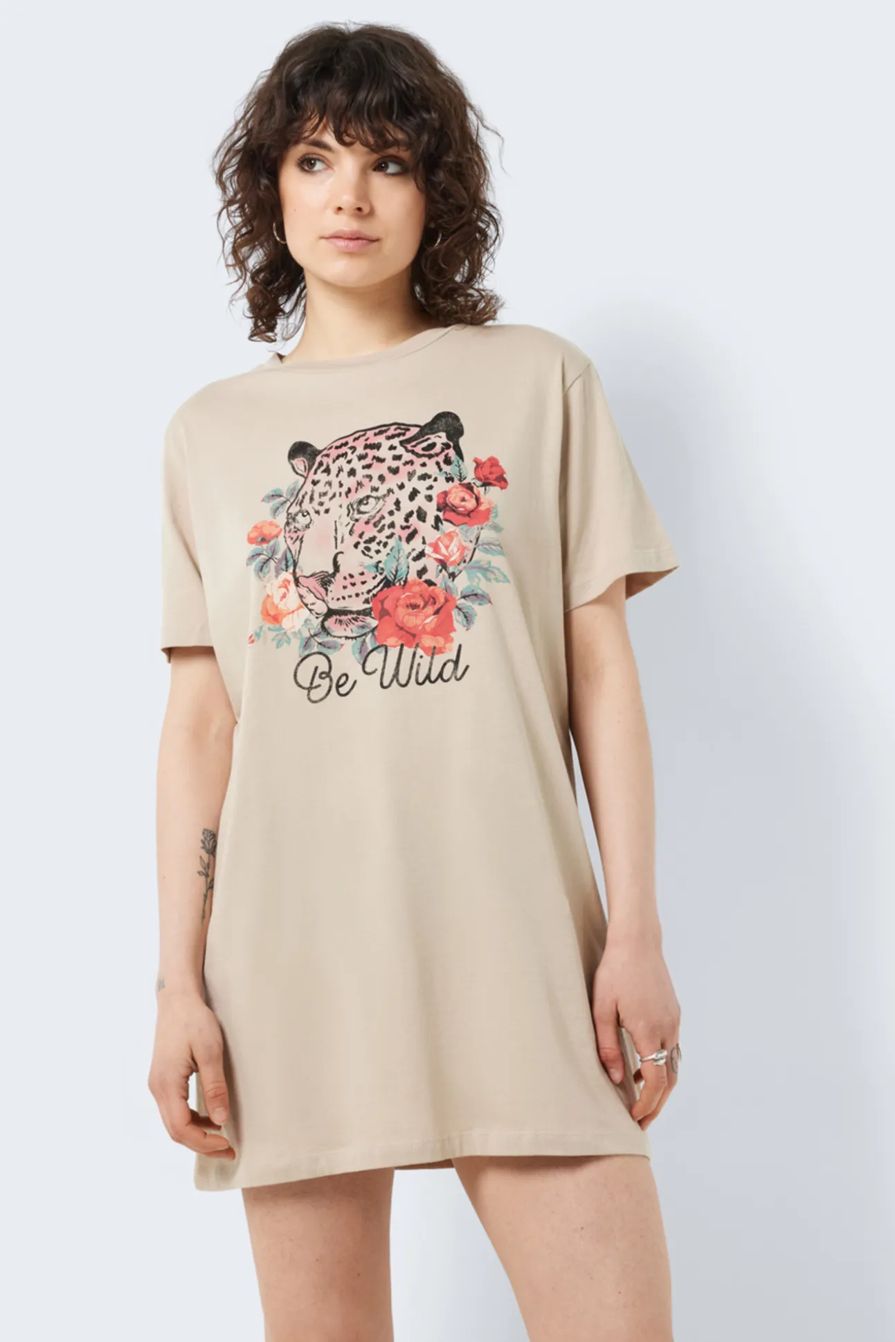 Vestido Tipo Camiseta
